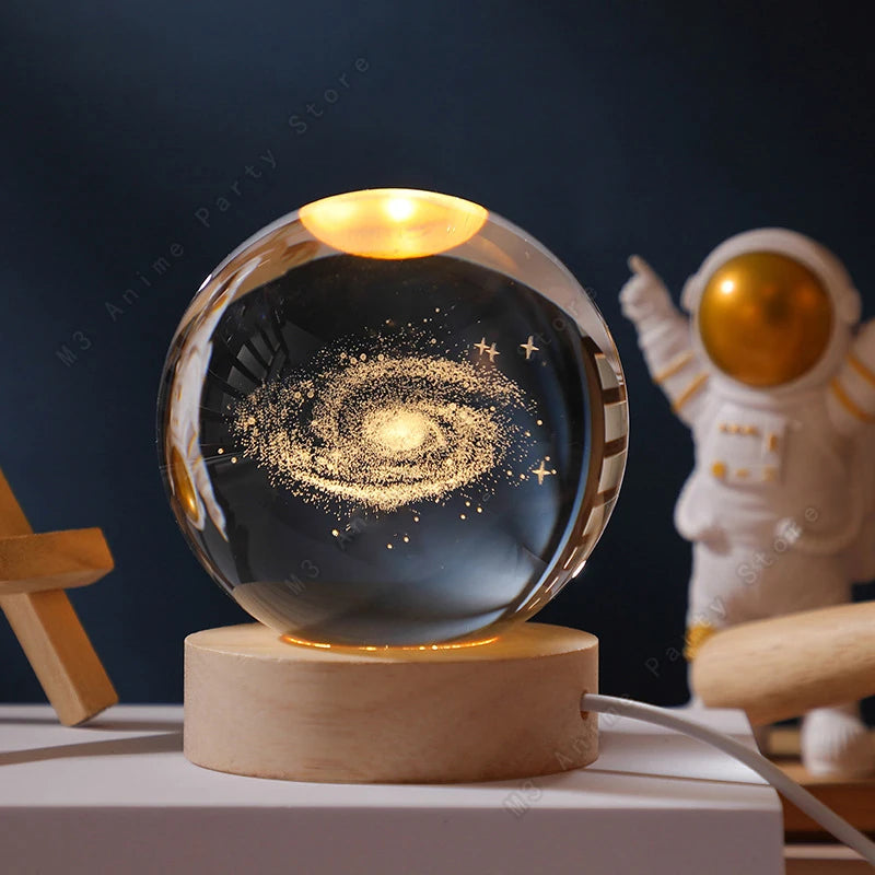 Cosmora™ — Esfera Cósmica de Cristal 3D
