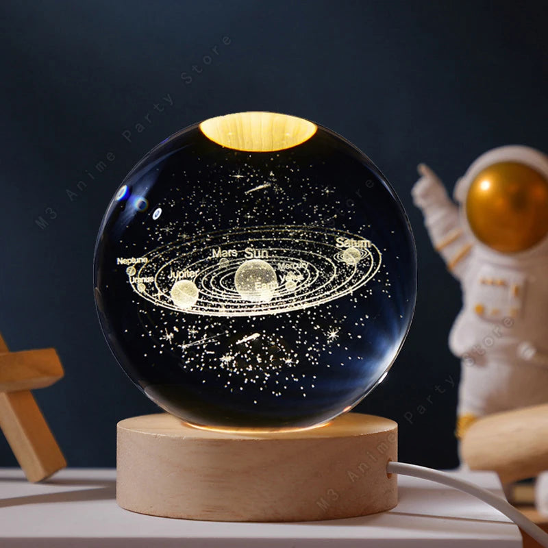 Cosmora™ — Esfera Cósmica de Cristal 3D